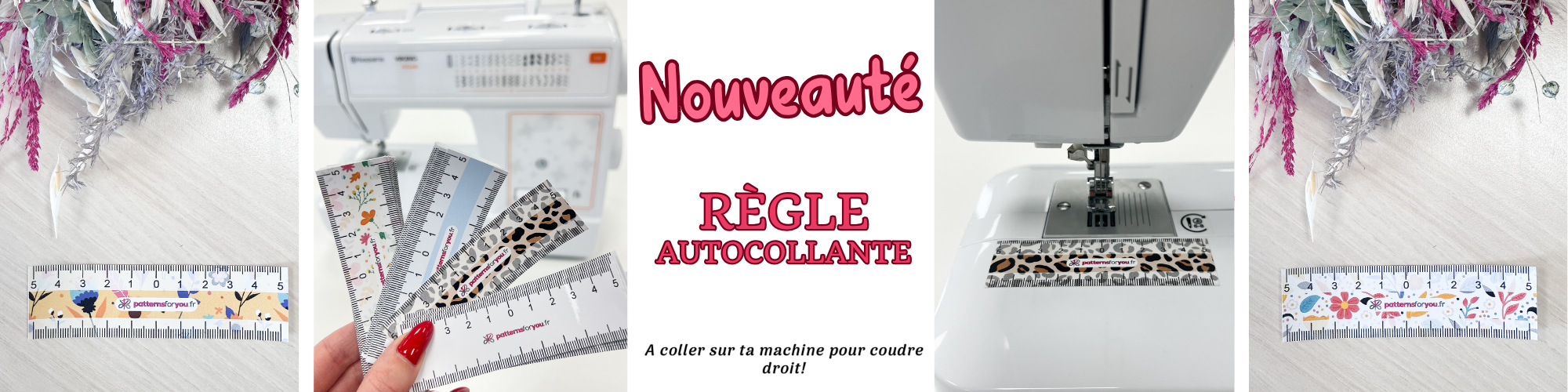 regle autocollante